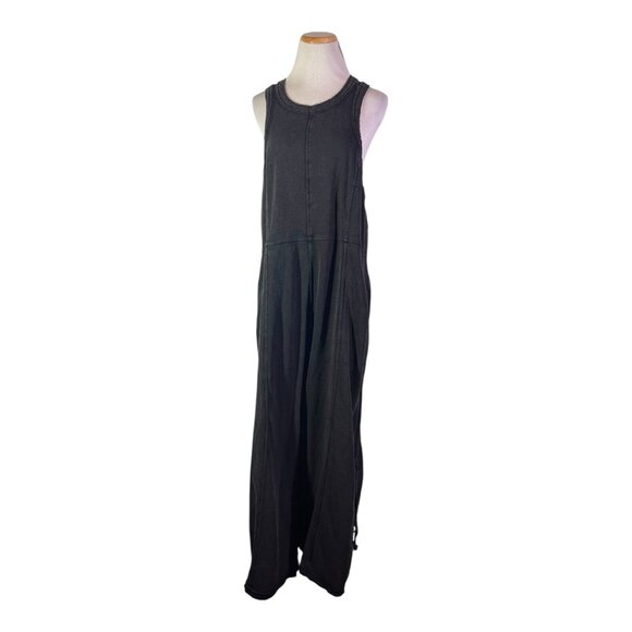 Daily Practice Plus Size 2X Black Jumpsuit Sleeveless Zip-Back - Picture 1 of 13